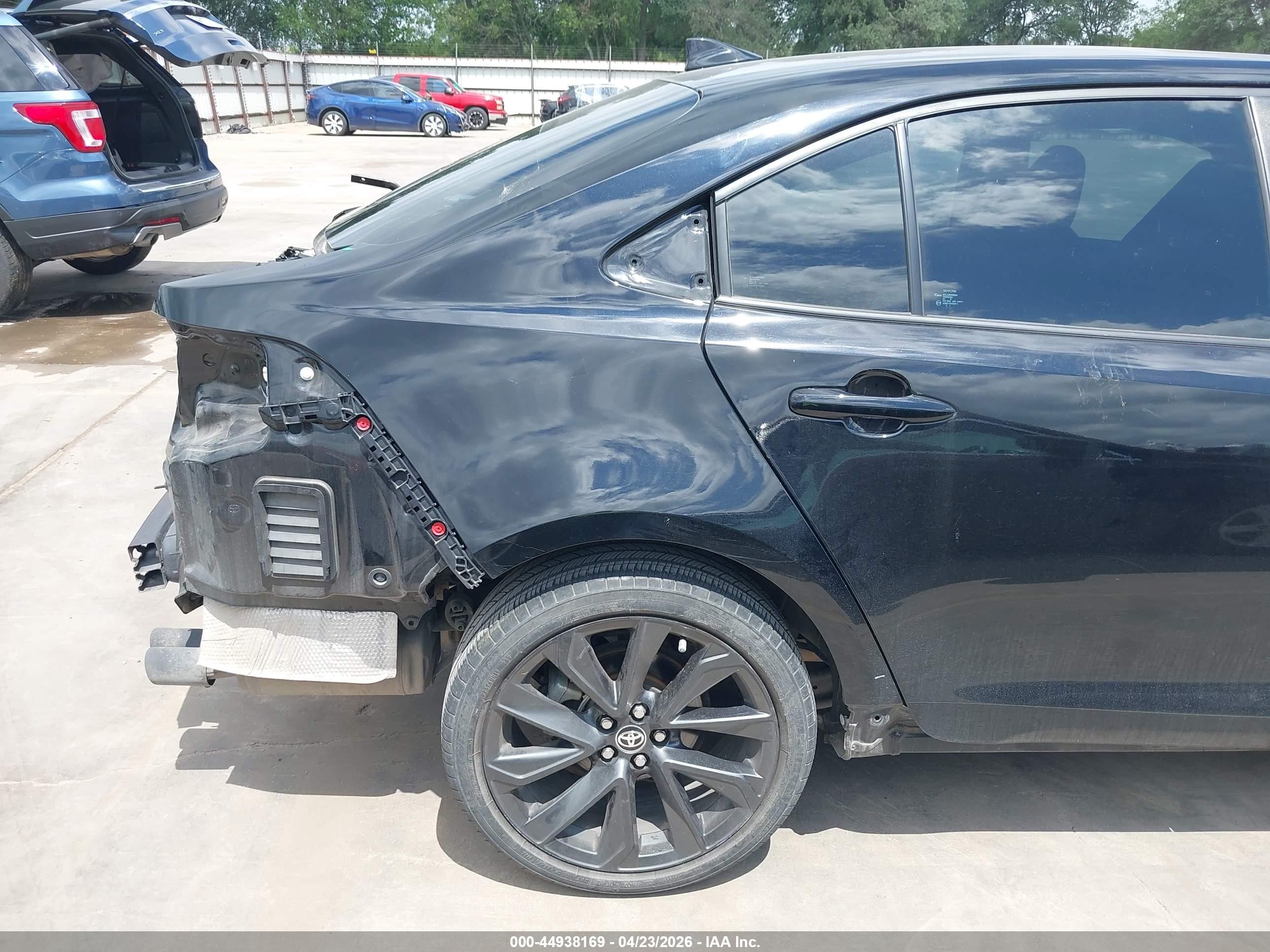 2023 Toyota Corolla Se Black vin: 5YFS4MCE8PP157867