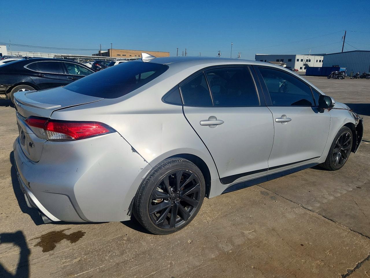2023 Toyota Corolla Se Silver vin: 5YFS4MCE8PP160798