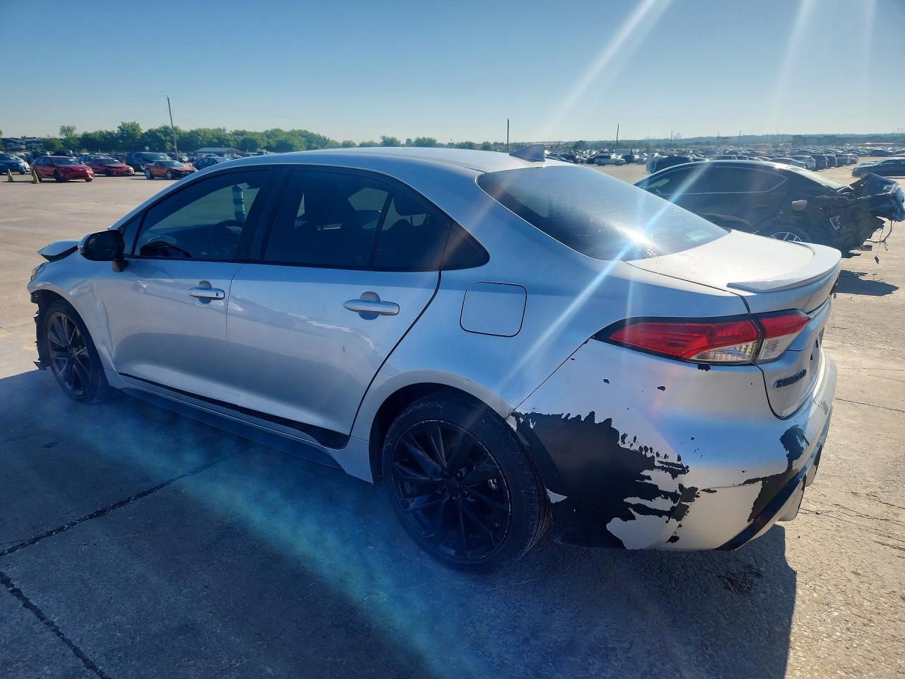 2023 Toyota Corolla Se Silver vin: 5YFS4MCE8PP160798
