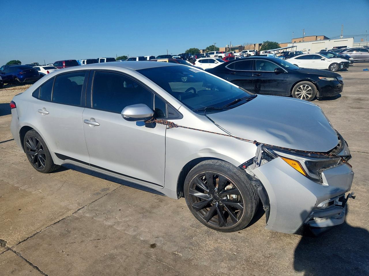 2023 Toyota Corolla Se Silver vin: 5YFS4MCE8PP160798
