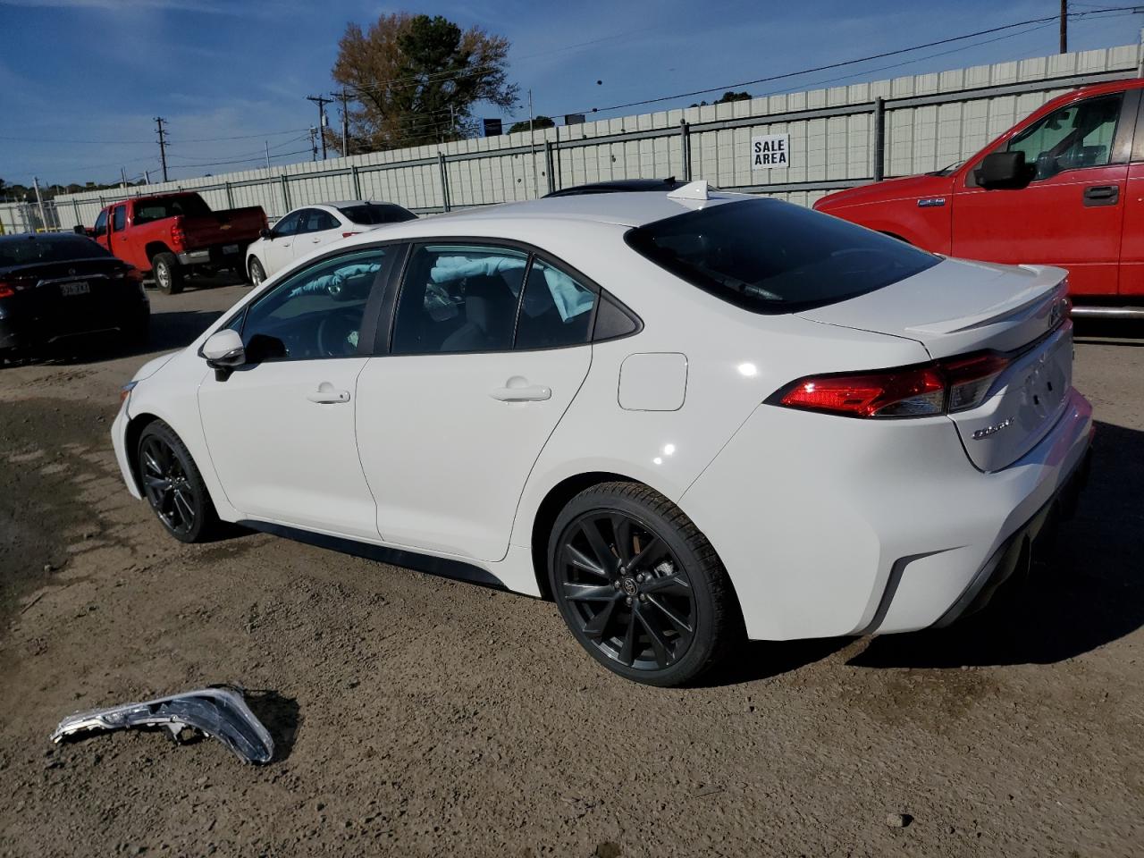 2025 Toyota Corolla Se White vin: 5YFS4MCE8SP217686