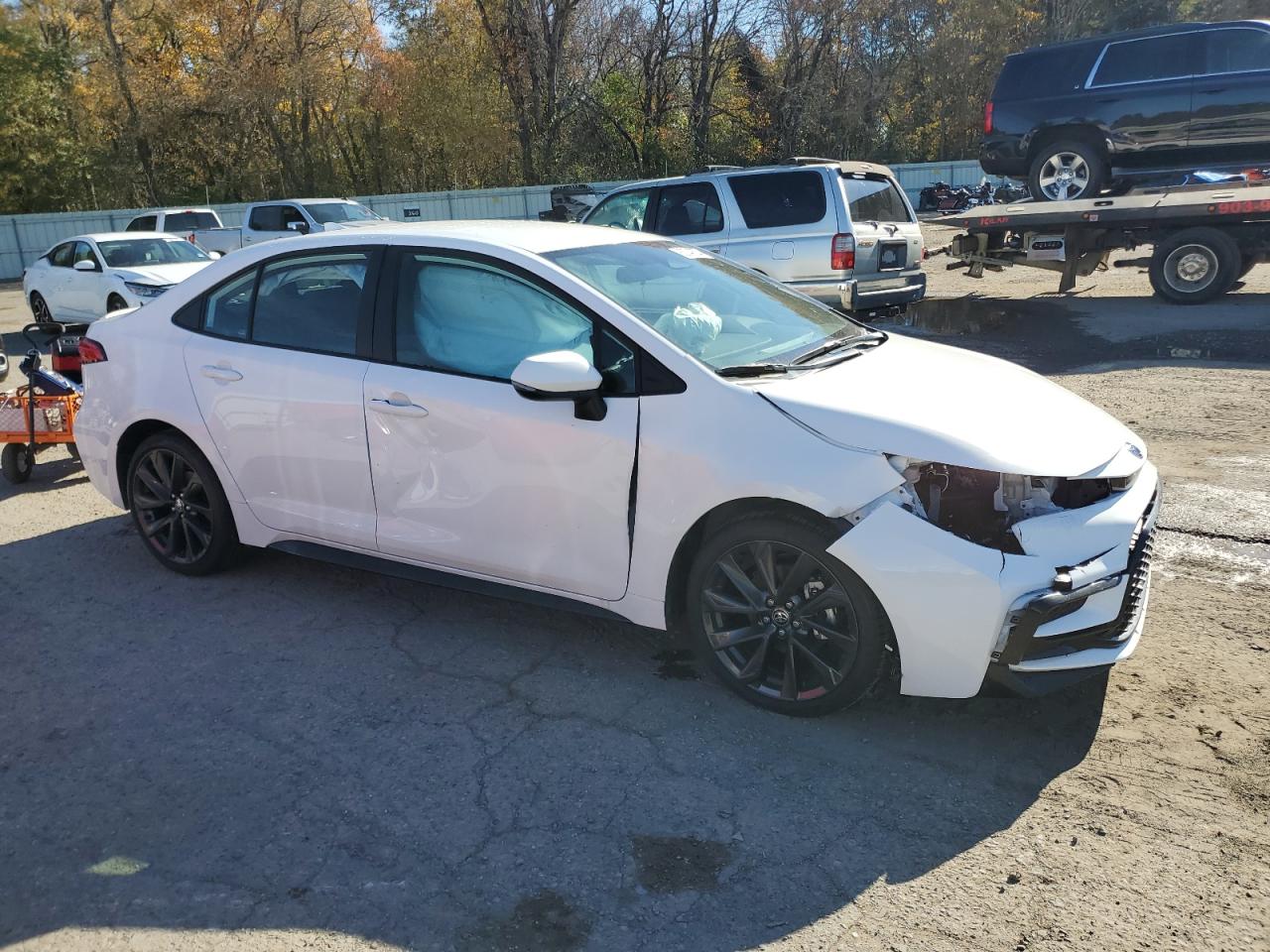 2025 Toyota Corolla Se White vin: 5YFS4MCE8SP217686