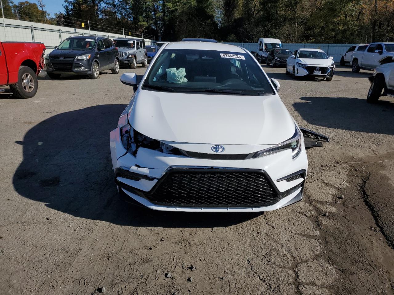 2025 Toyota Corolla Se White vin: 5YFS4MCE8SP217686
