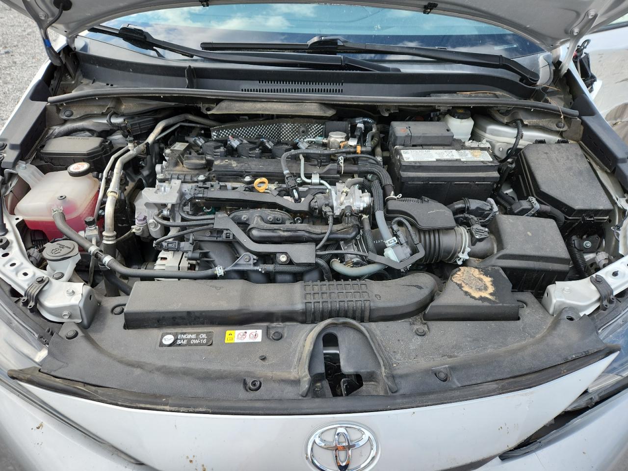 2022 Toyota Corolla Se Silver vin: 5YFS4MCE9NP111736
