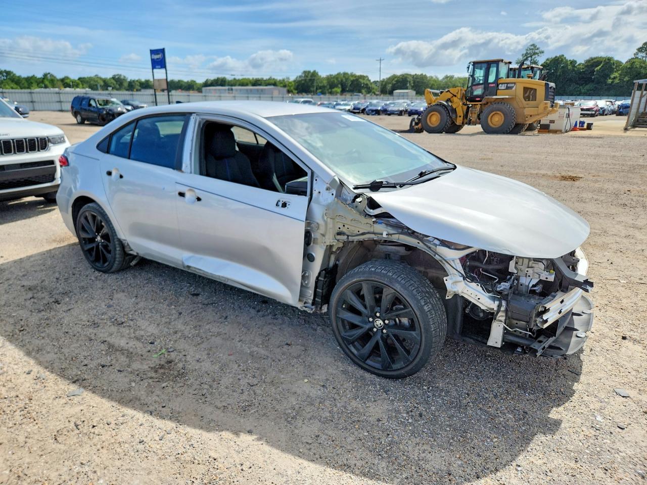 2022 Toyota Corolla Se Silver vin: 5YFS4MCE9NP122171