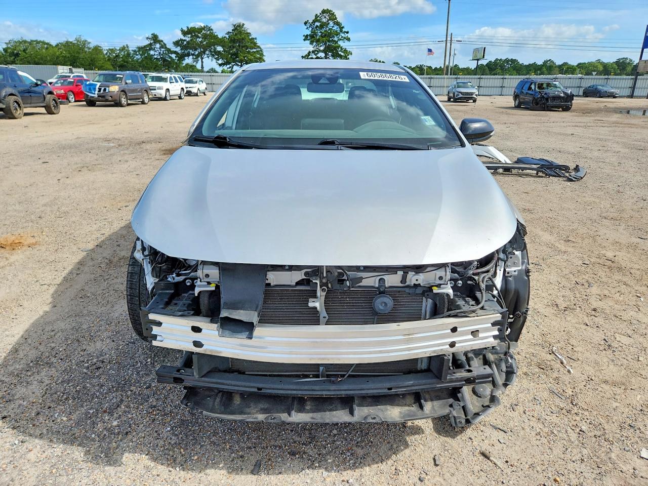 2022 Toyota Corolla Se Silver vin: 5YFS4MCE9NP122171