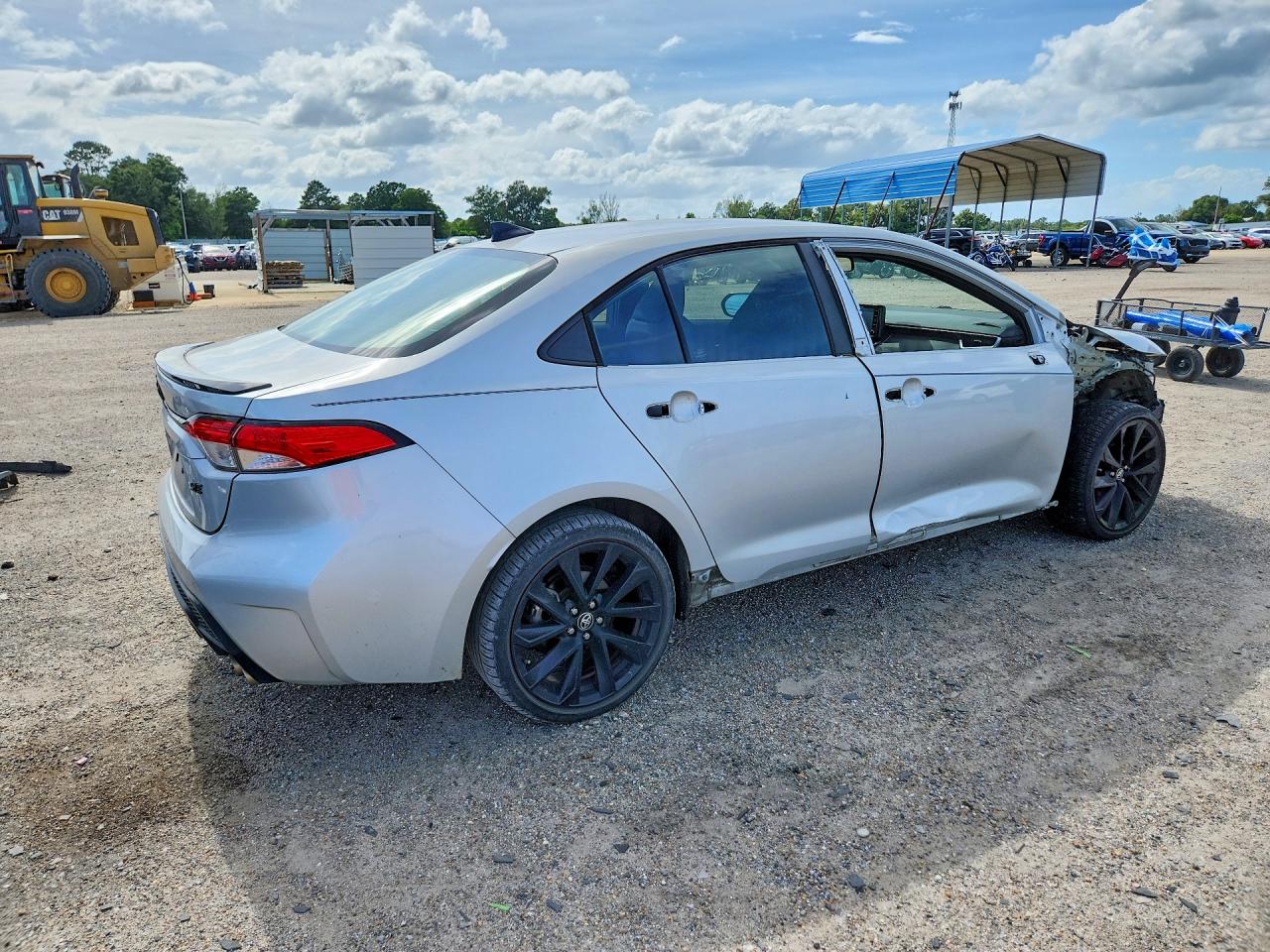 2022 Toyota Corolla Se Silver vin: 5YFS4MCE9NP122171