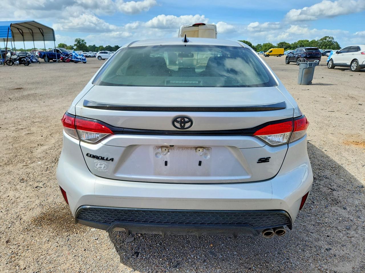 2022 Toyota Corolla Se Silver vin: 5YFS4MCE9NP122171