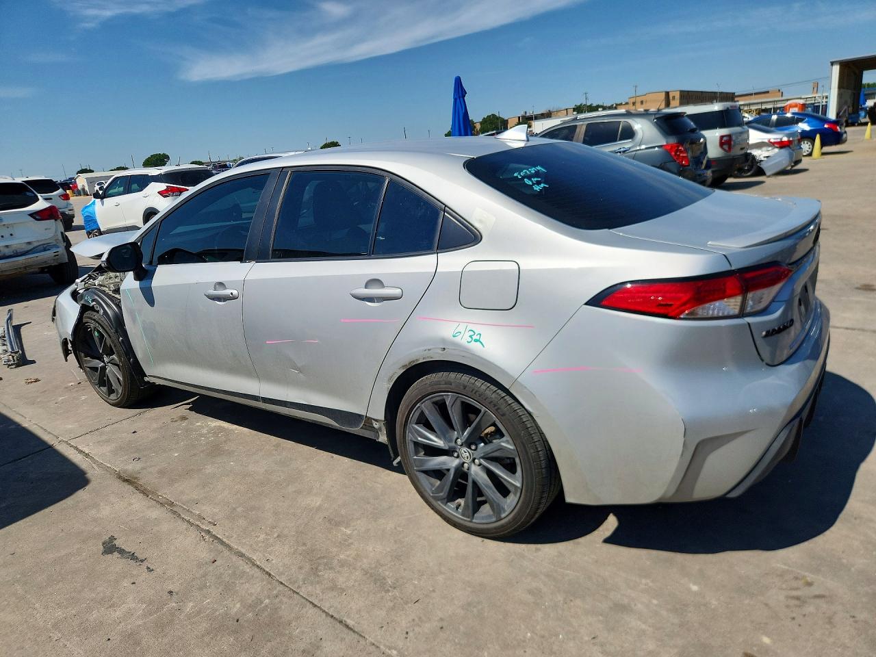 2024 Toyota Corolla Se Silver vin: 5YFS4MCE9RP186099