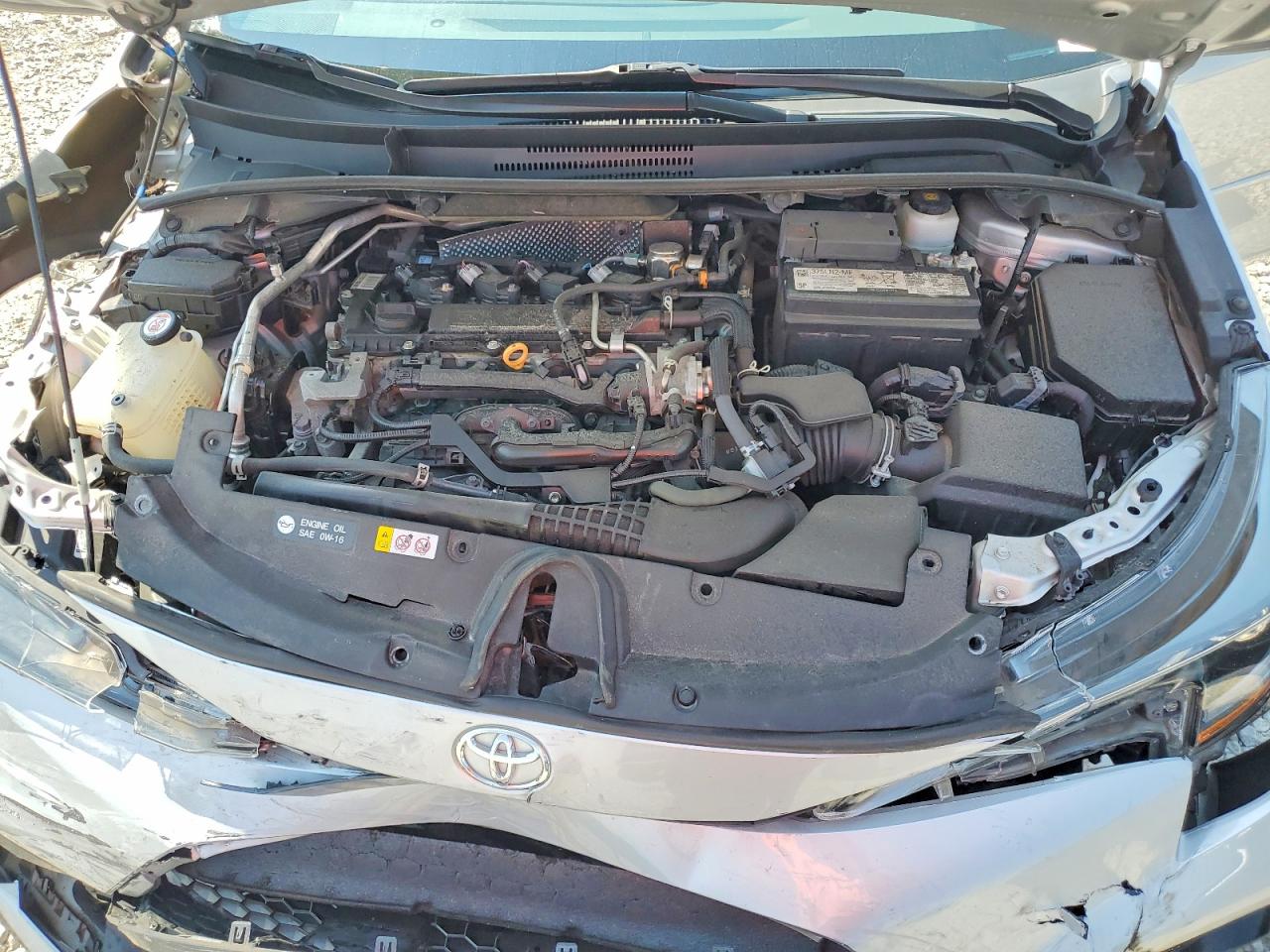 2022 Toyota Corolla Se Silver vin: 5YFS4MCEXNP102656