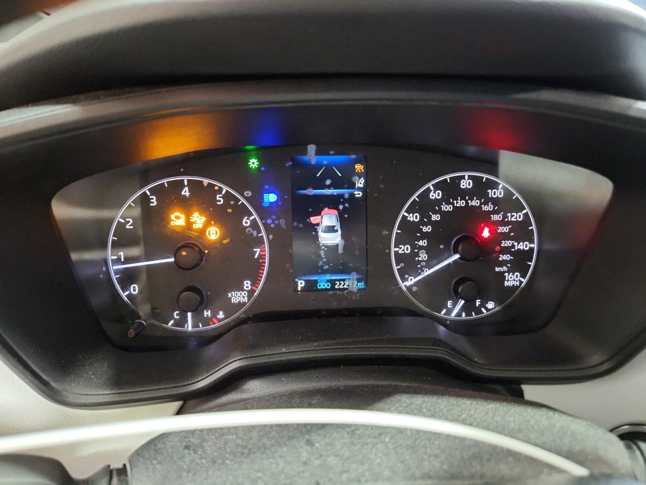 2025 Toyota Corolla Se Синий vin: 5YFS4MCEXSP232397 Damage: Warning Light - Engine, On, Unacceptable