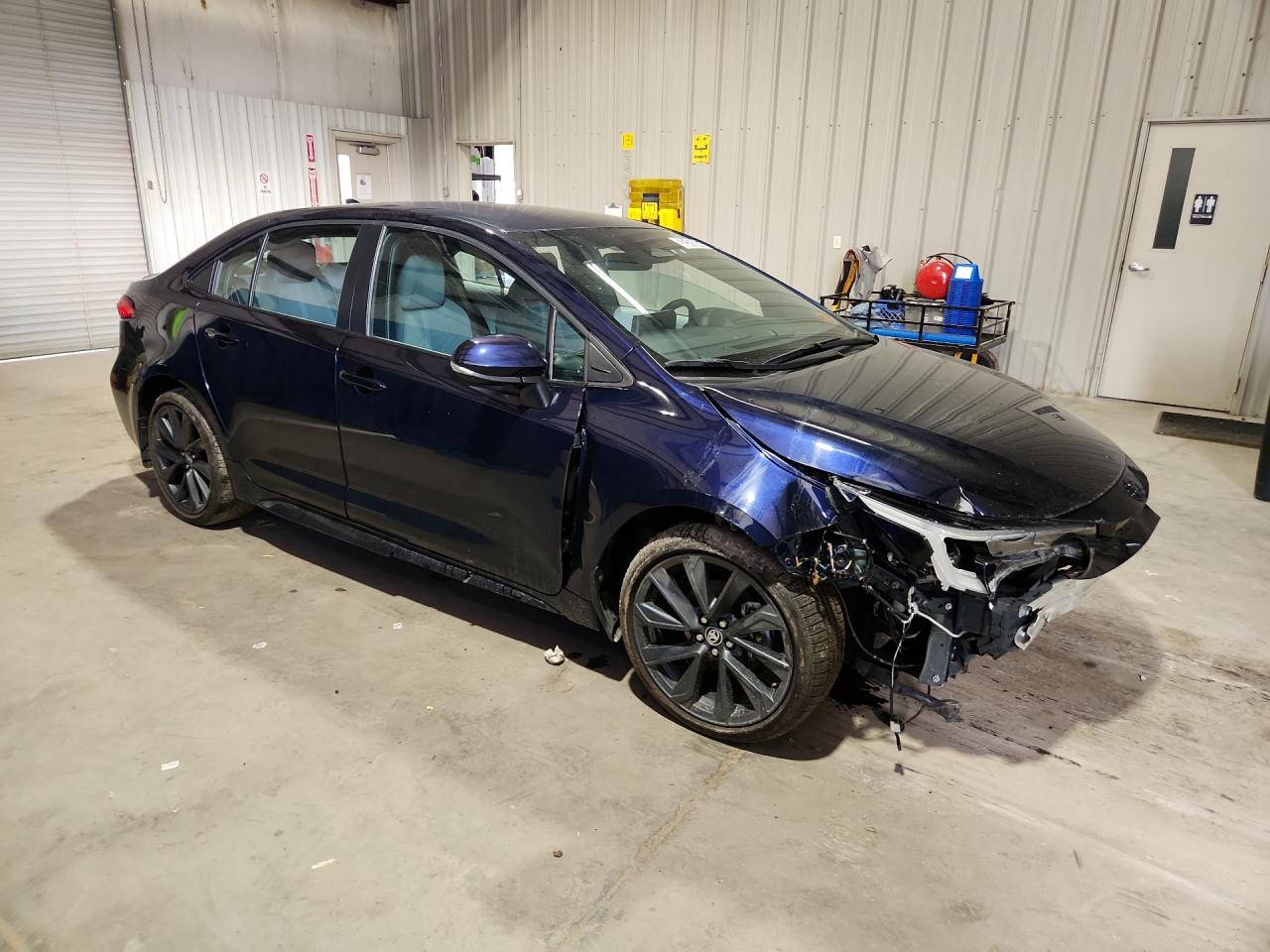 2025 Toyota Corolla Se Синий vin: 5YFS4MCEXSP232397 Damage: Right Front Door, Misaligned, Repair Required