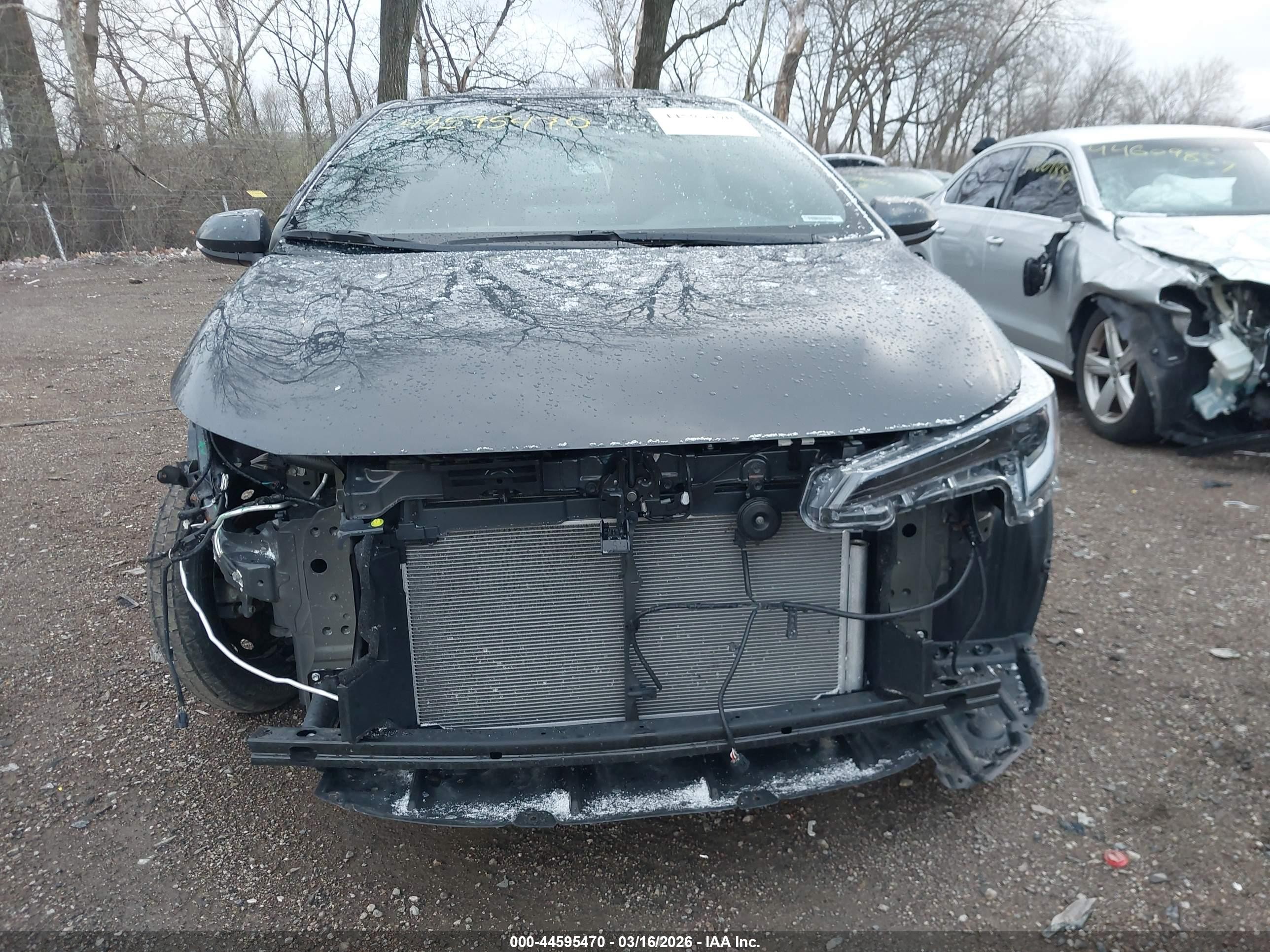 2025 Toyota Corolla Se Серый vin: 5YFS4MCEXSP239611
