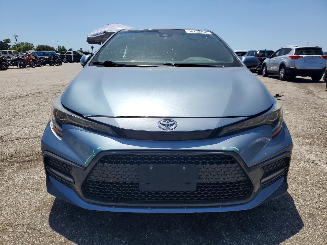 2020 Toyota Corolla Se Gray vin: 5YFS4RCE1LP031048