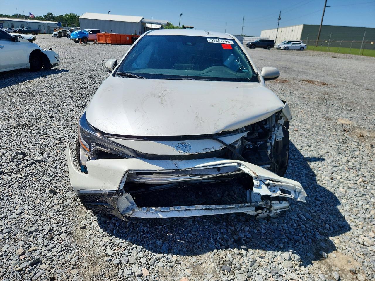 2020 Toyota Corolla Se White vin: 5YFS4RCE3LP037921