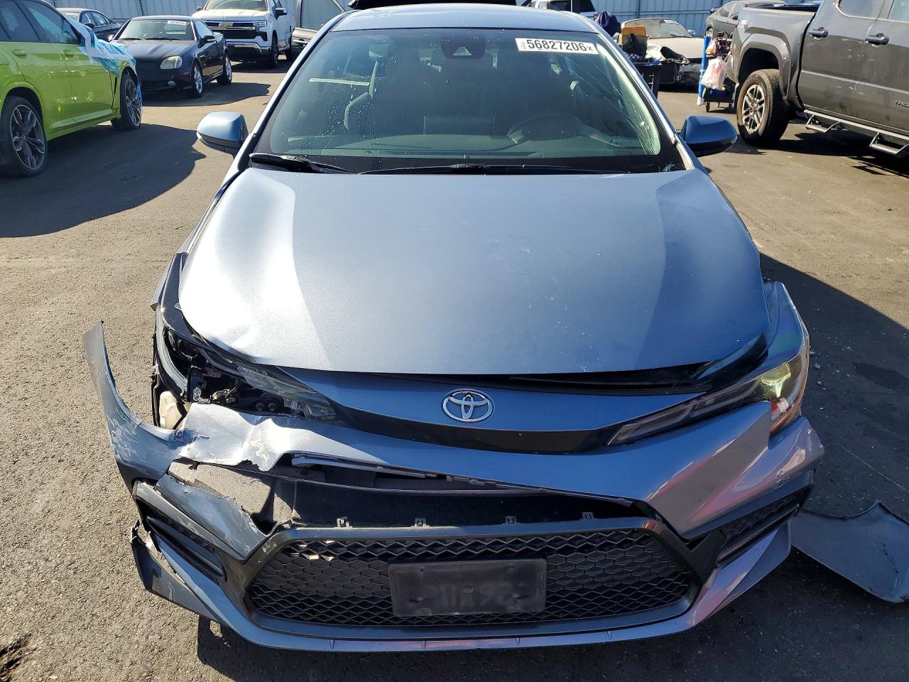 2020 Toyota Corolla Se Blue vin: 5YFS4RCE3LP047865