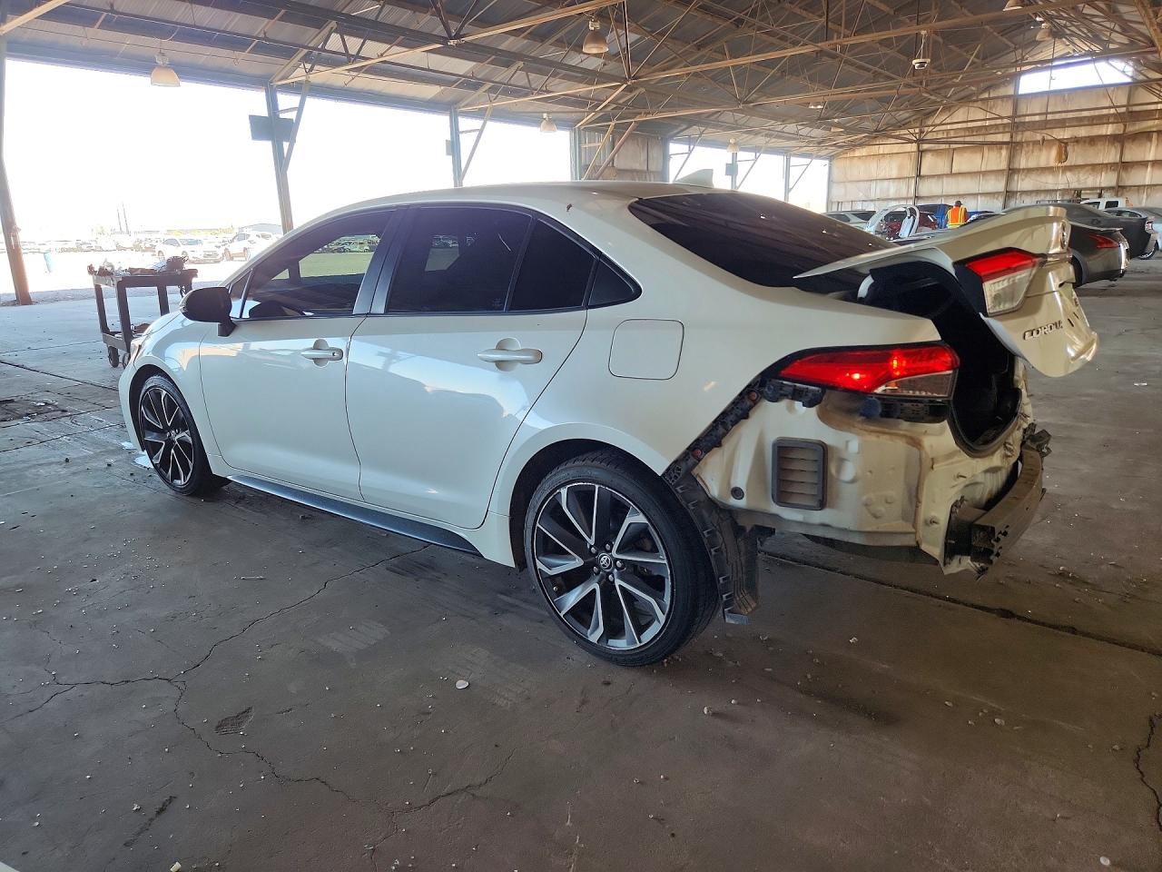 2020 Toyota Corolla Se White vin: 5YFS4RCE4LP054887