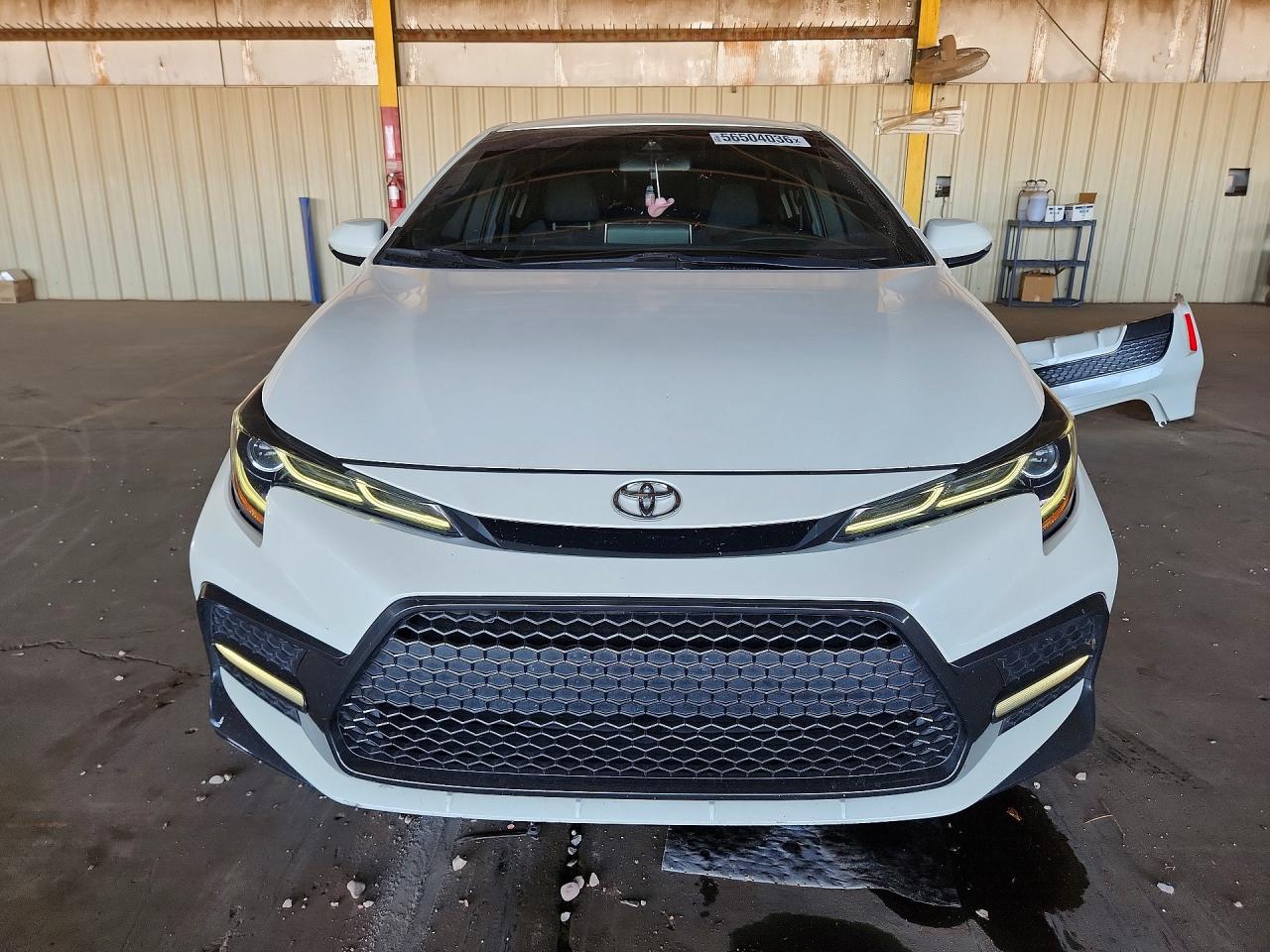 2020 Toyota Corolla Se White vin: 5YFS4RCE4LP054887