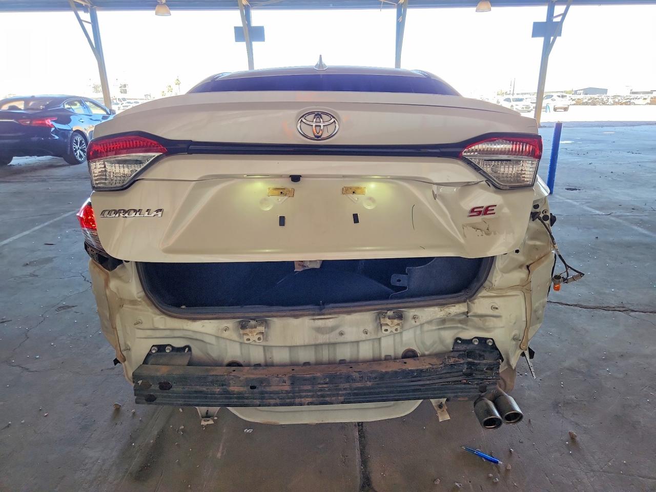 2020 Toyota Corolla Se White vin: 5YFS4RCE4LP054887