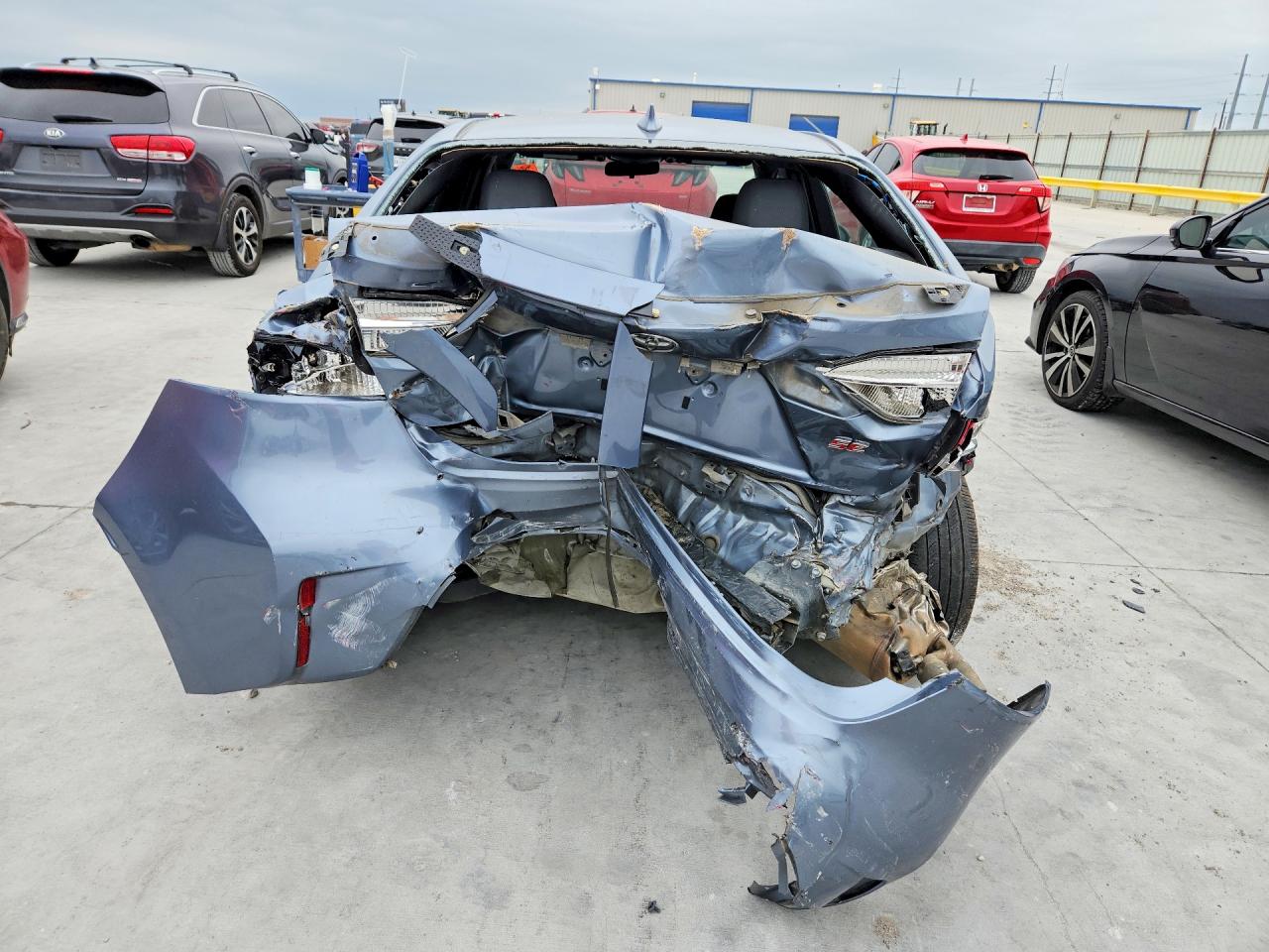 2020 Toyota Corolla Se Blue vin: 5YFS4RCE8LP044332