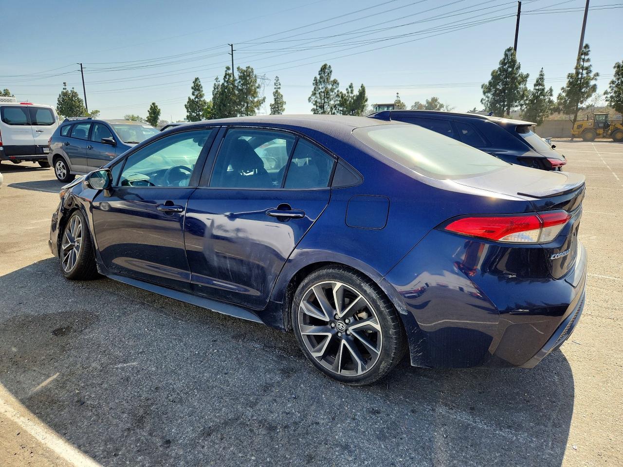 2020 Toyota Corolla Se Blue vin: 5YFS4RCEXLP031954