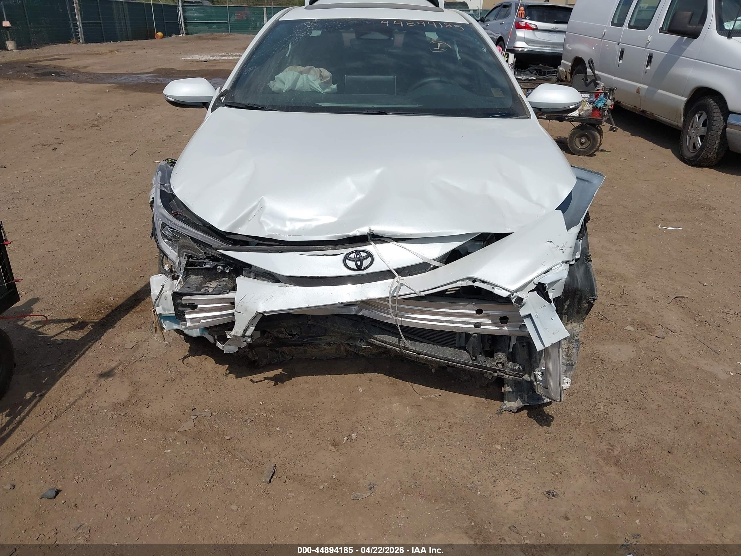 2025 Toyota Corolla Xse White vin: 5YFT4MCE3SP251863