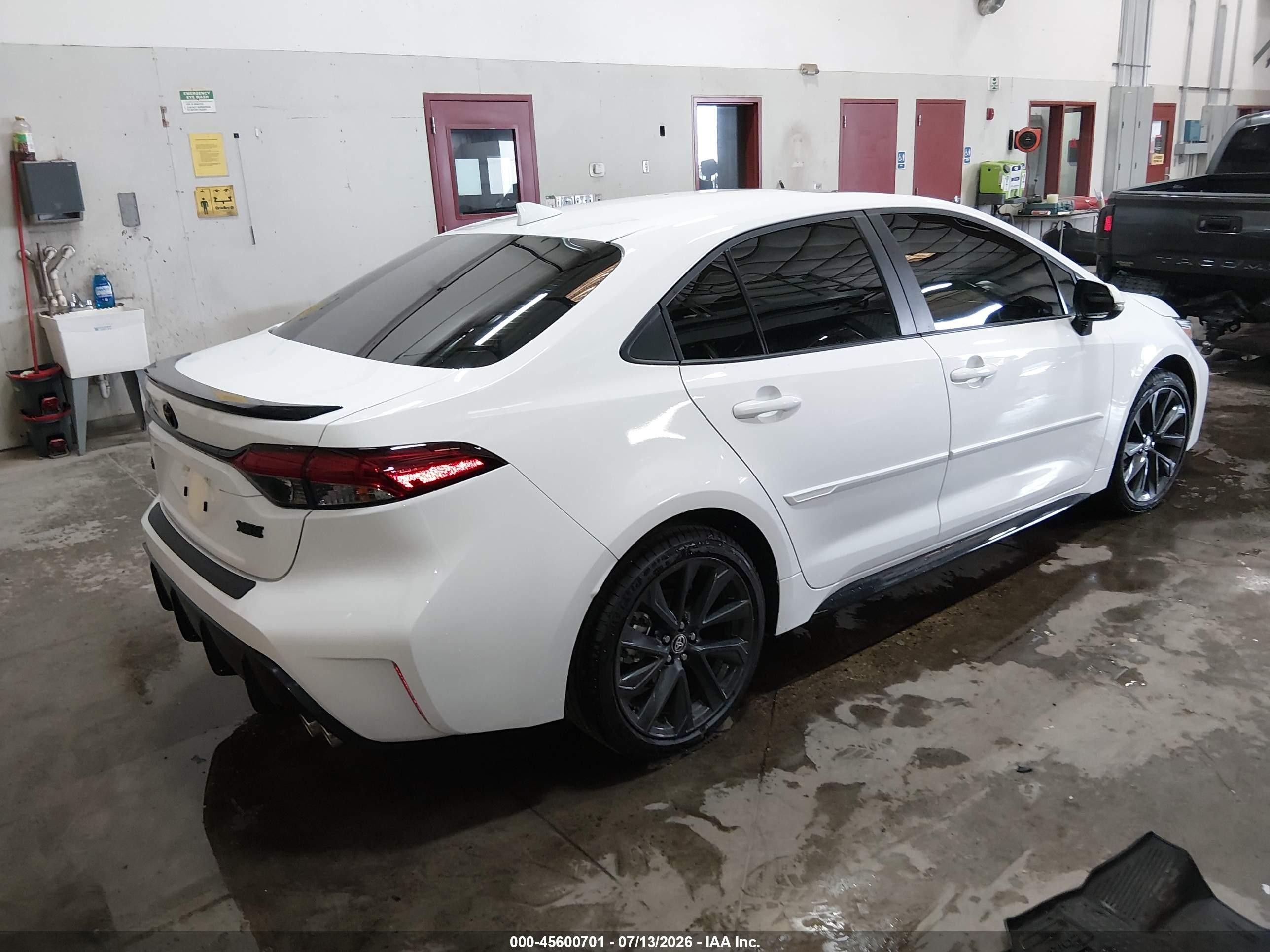 2026 Toyota Corolla Xse White vin: 5YFT4MCE9TP277059