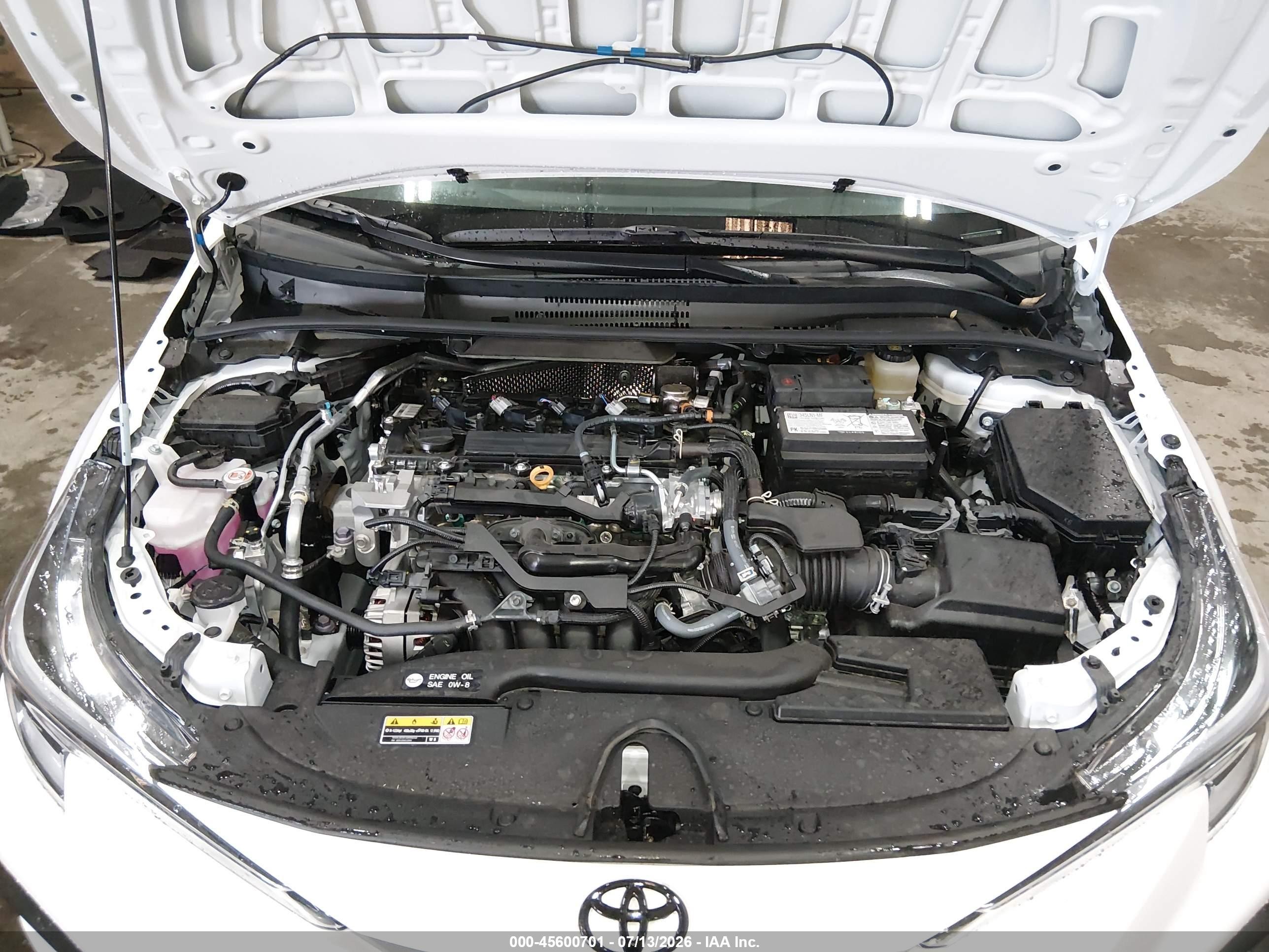 2026 Toyota Corolla Xse White vin: 5YFT4MCE9TP277059