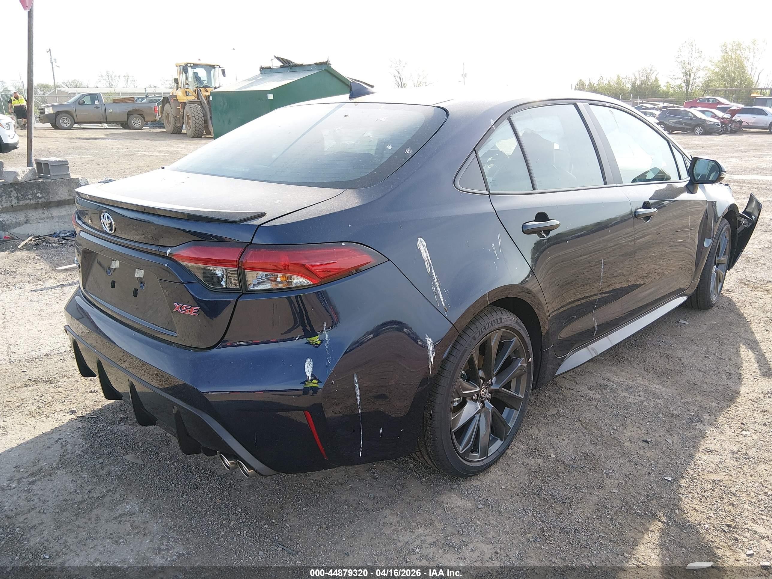 2026 Toyota Corolla Xse Blue vin: 5YFT4MCEXTP269519