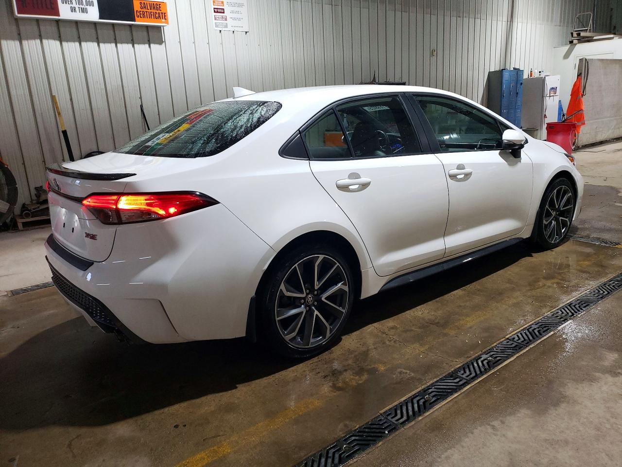 2020 Toyota Corolla Xse White vin: 5YFT4RCEXLP034728
