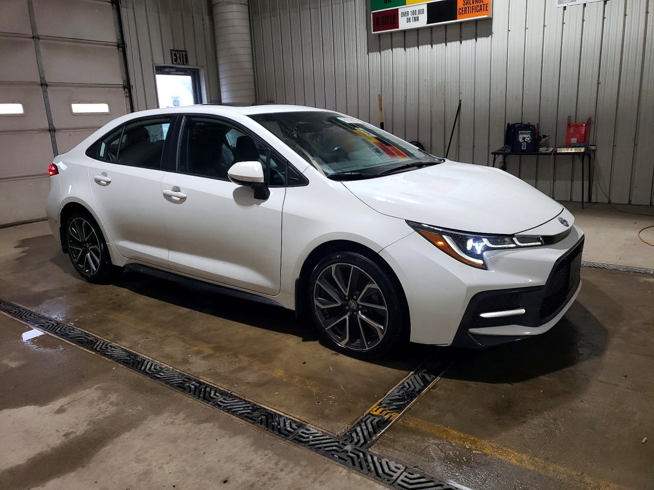 2020 Toyota Corolla Xse White vin: 5YFT4RCEXLP034728