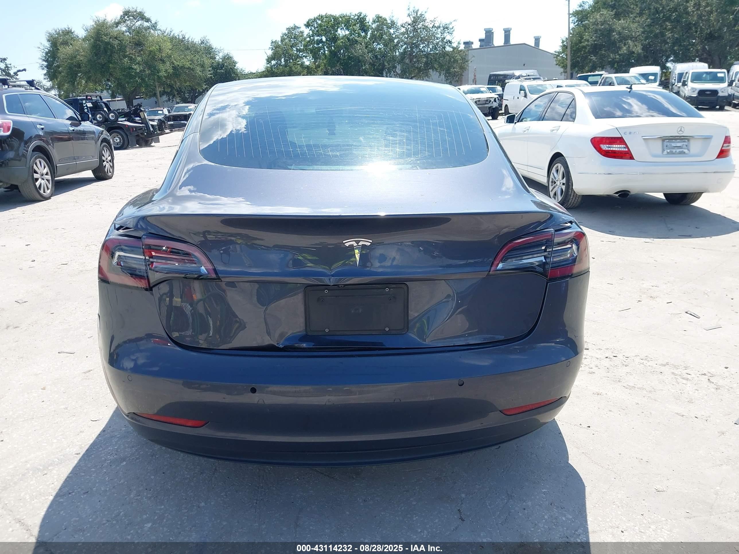 2018 Tesla Model 3 Long Range/mid Range Серый vin: 5YJ3E1EA0JF047747