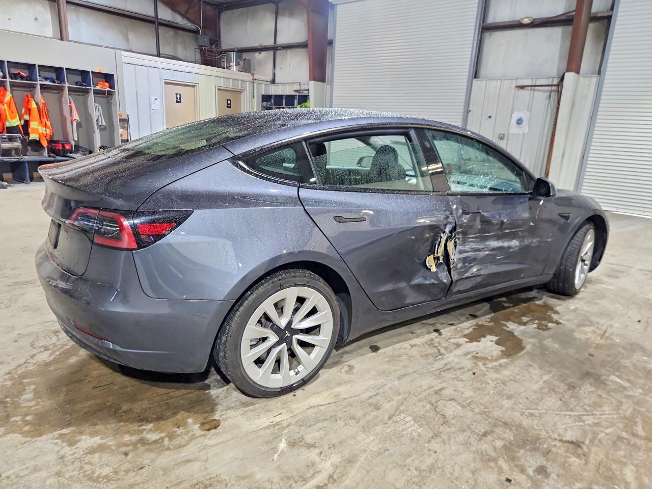 2023 Tesla Model 3 Gray vin: 5YJ3E1EA0PF644471