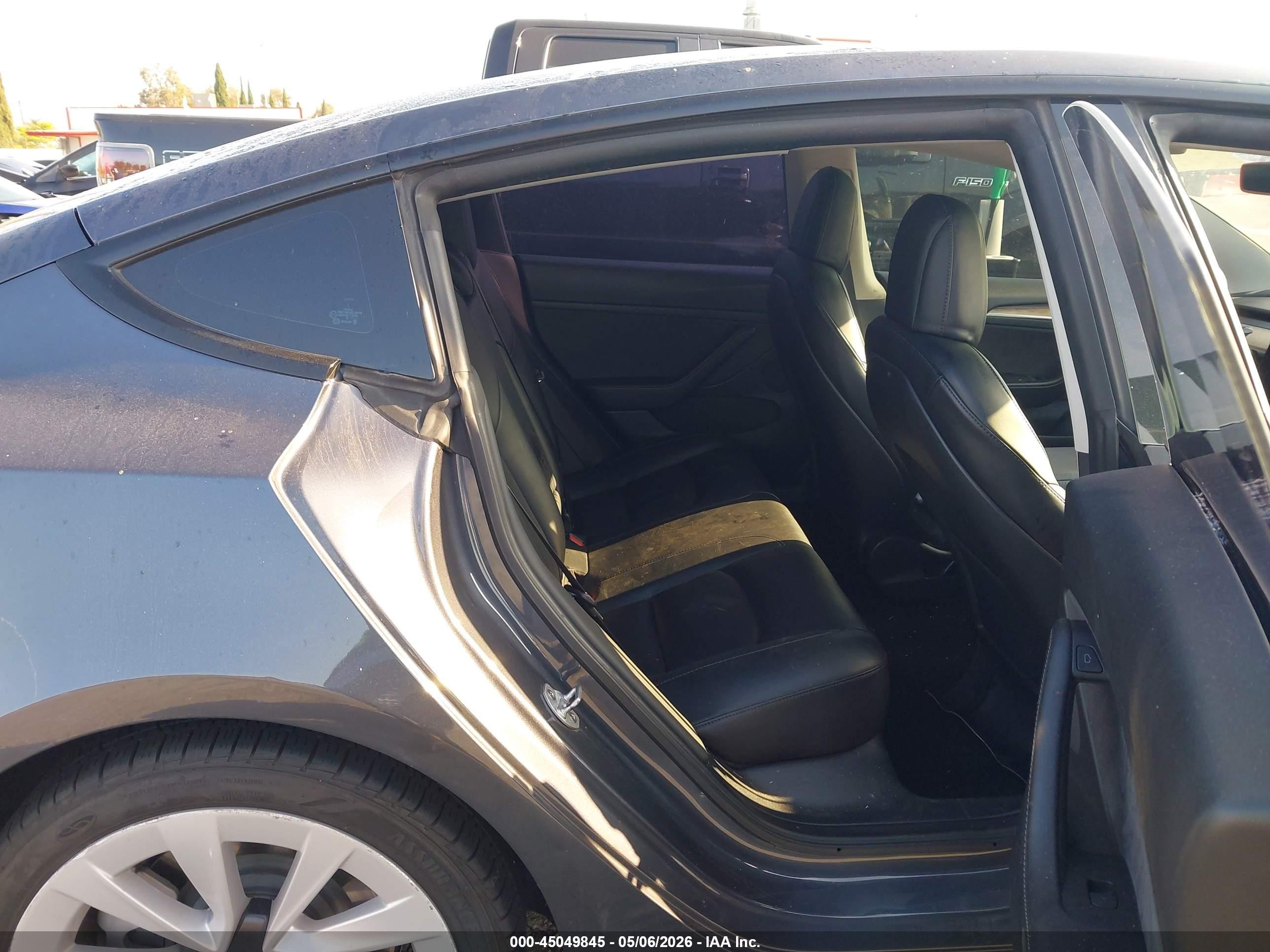 2022 Tesla Model 3 Rear-wheel Drive Серый vin: 5YJ3E1EA2NF234736