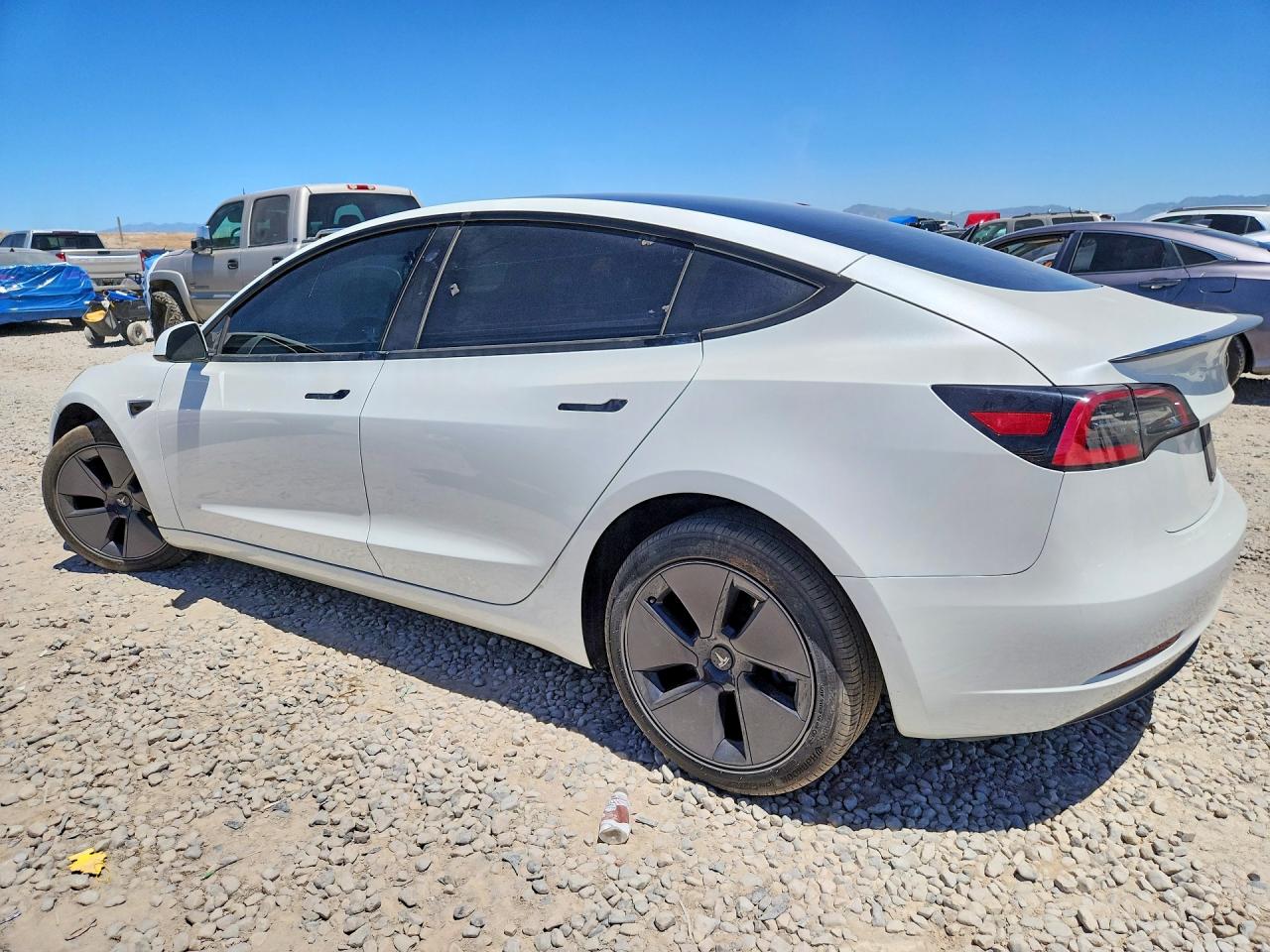 2023 Tesla Model 3 White vin: 5YJ3E1EA2PF500565