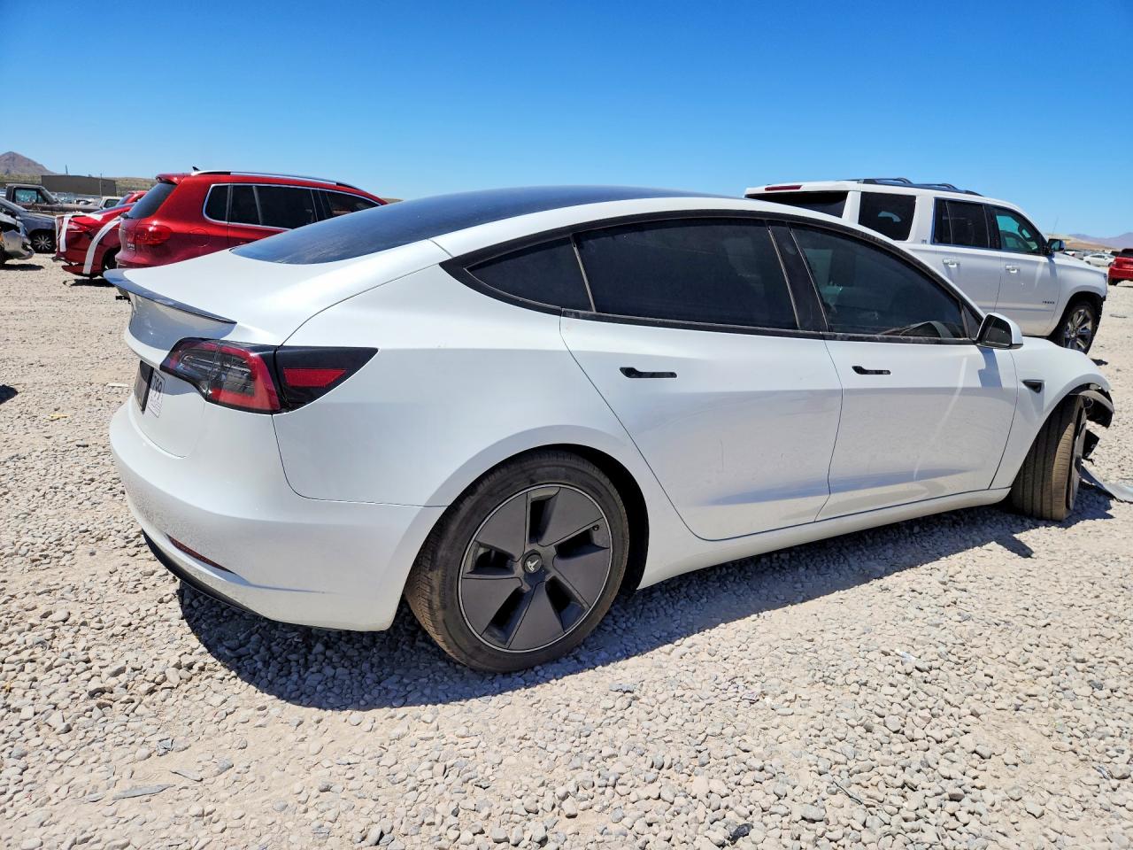 2023 Tesla Model 3 White vin: 5YJ3E1EA2PF500565