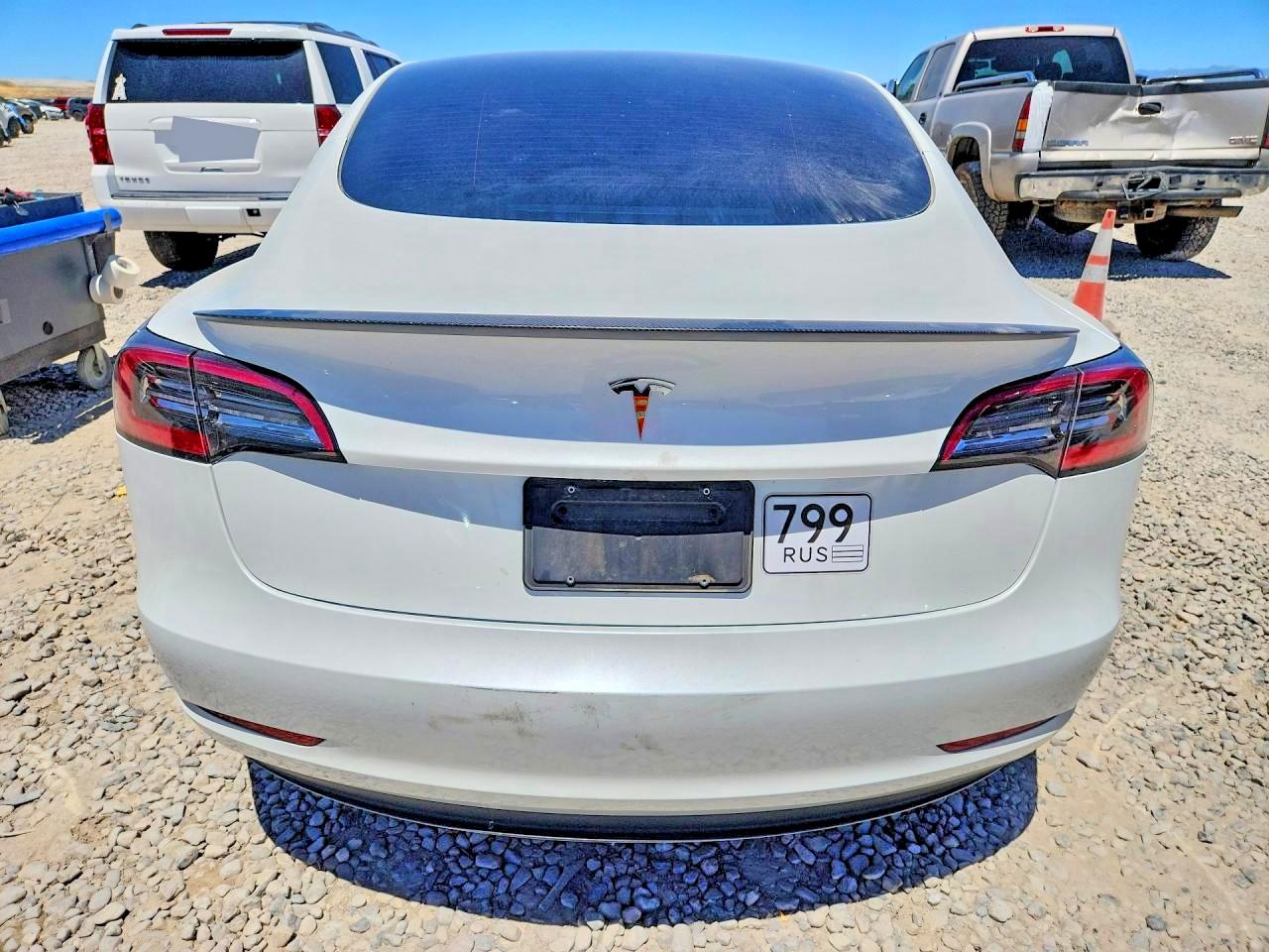 2023 Tesla Model 3 White vin: 5YJ3E1EA2PF500565
