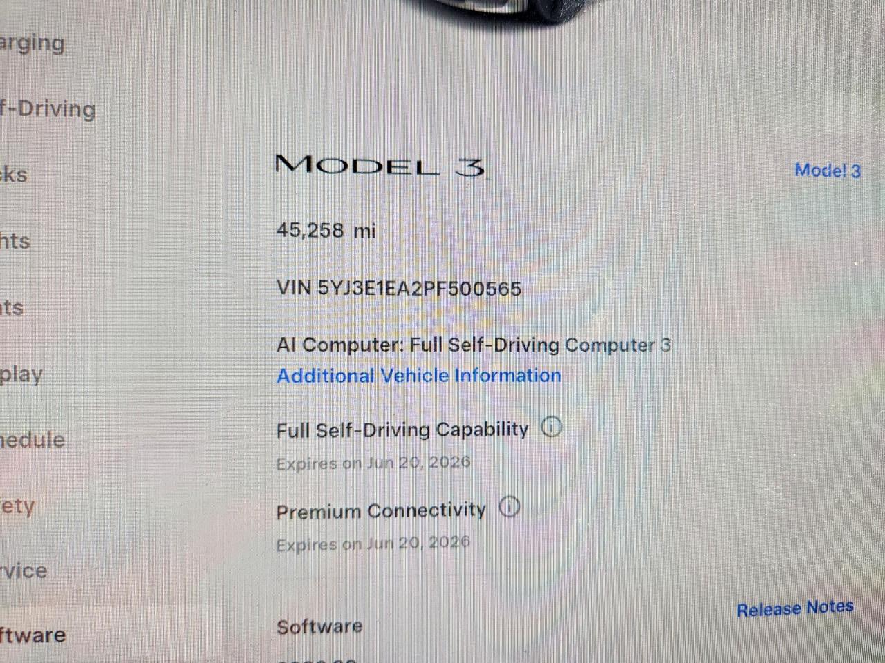 2023 Tesla Model 3 White vin: 5YJ3E1EA2PF500565