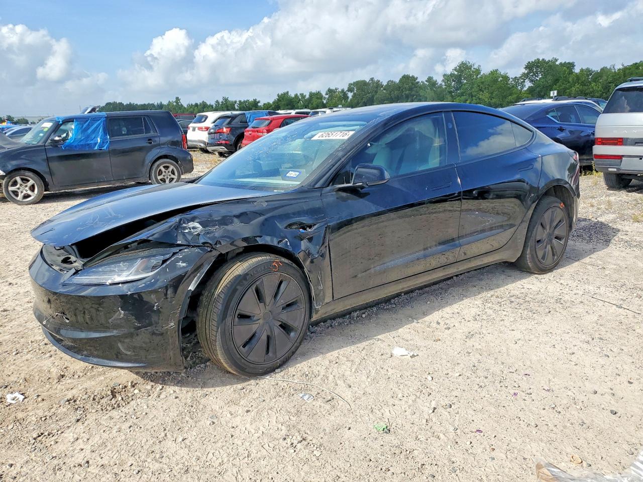 2026 Tesla Model 3 Black vin: 5YJ3E1EA2TF121849