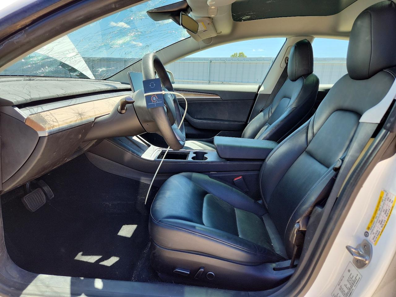 2021 Tesla Model 3 Белый vin: 5YJ3E1EA3MF017775