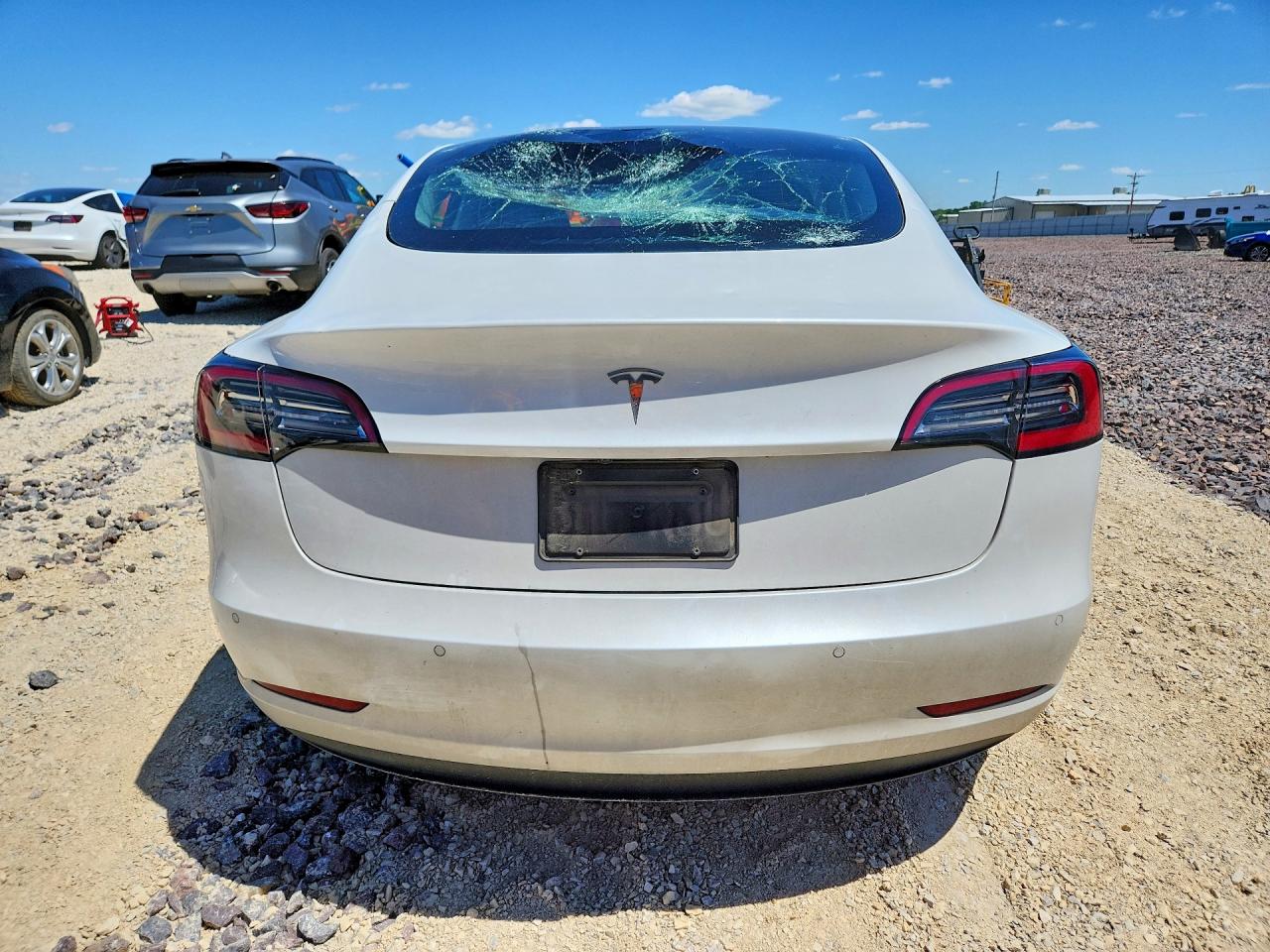 2021 Tesla Model 3 Белый vin: 5YJ3E1EA3MF017775