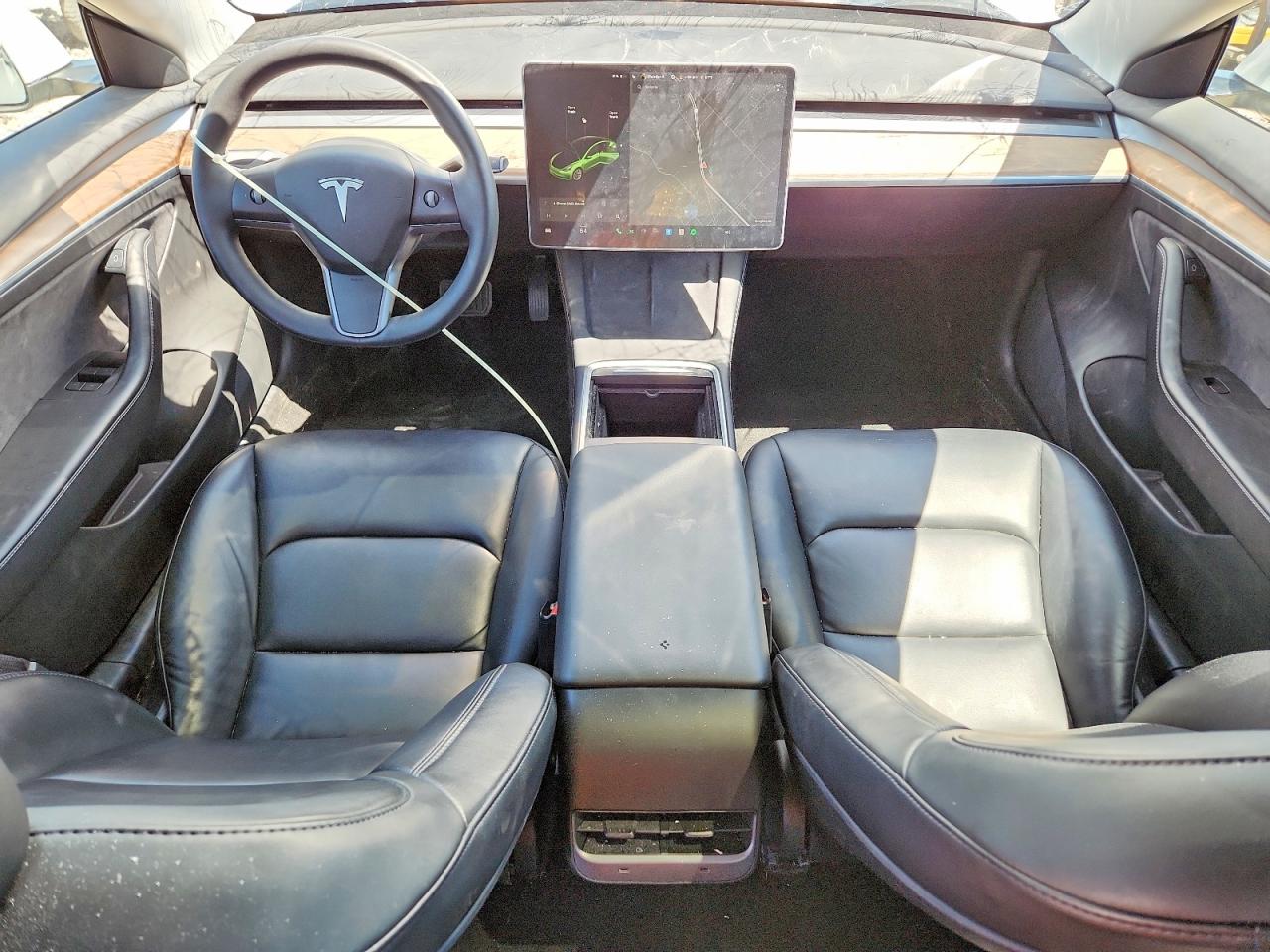 2021 Tesla Model 3 Белый vin: 5YJ3E1EA3MF017775