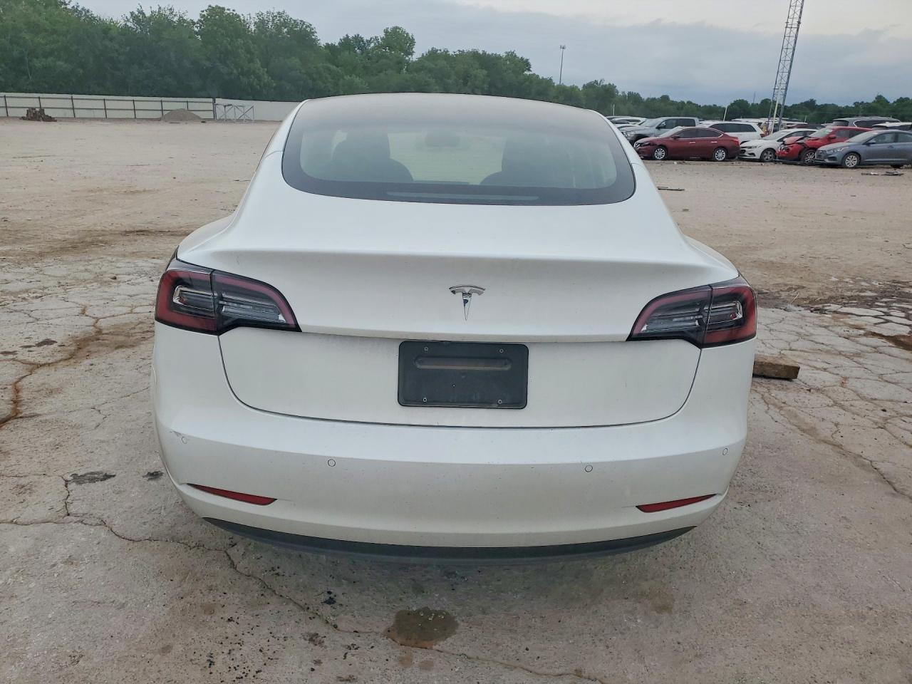 2022 Tesla Model 3 White vin: 5YJ3E1EA3NF190021