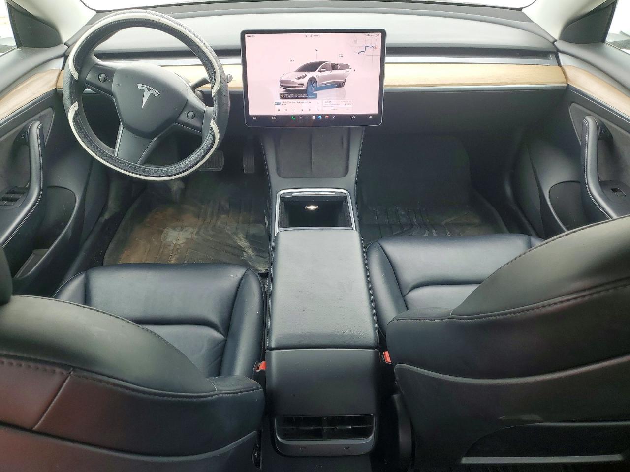 2022 Tesla Model 3 White vin: 5YJ3E1EA3NF190021