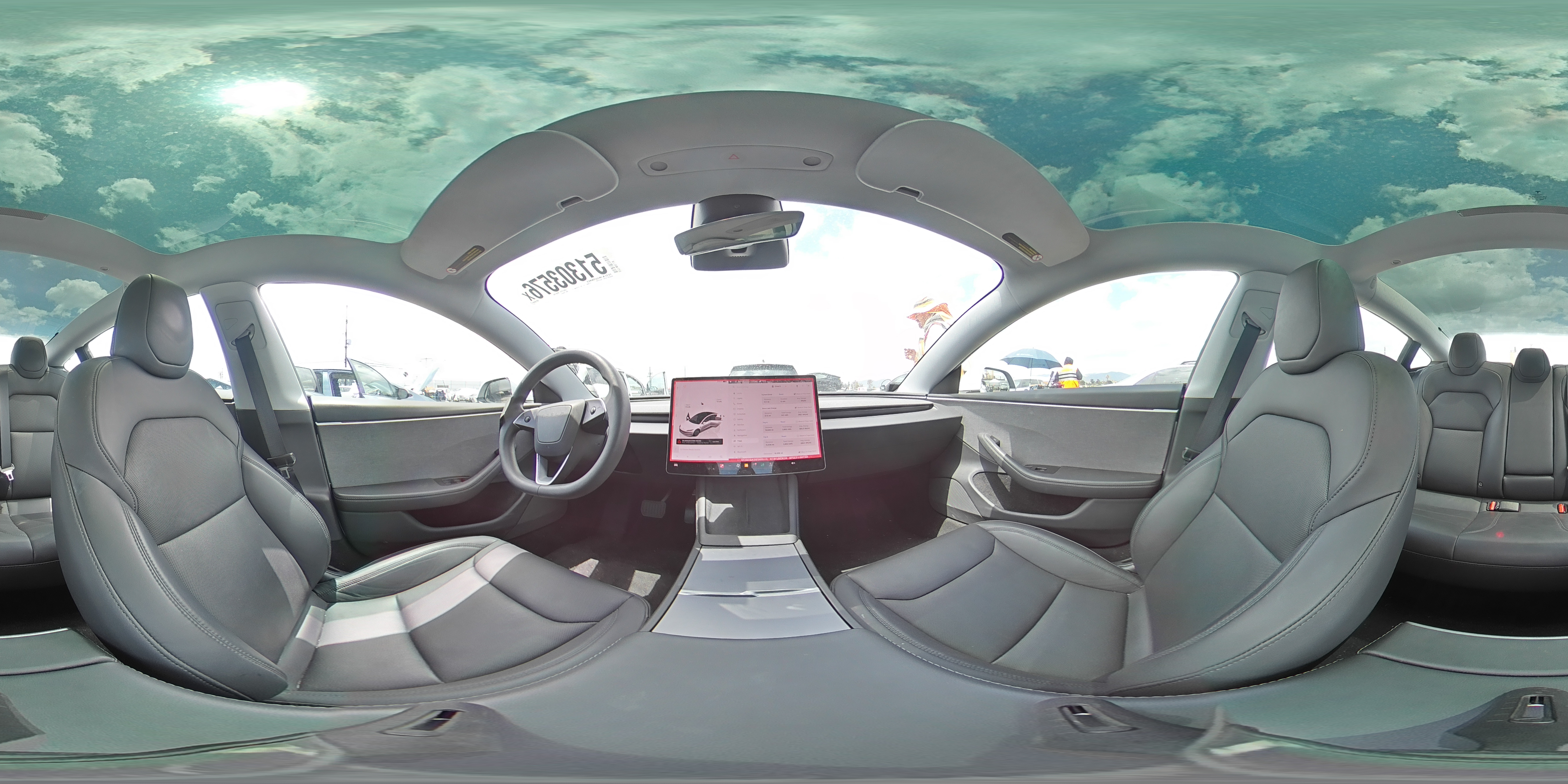 2025 Tesla Model 3 White vin: 5YJ3E1EA3SF009401