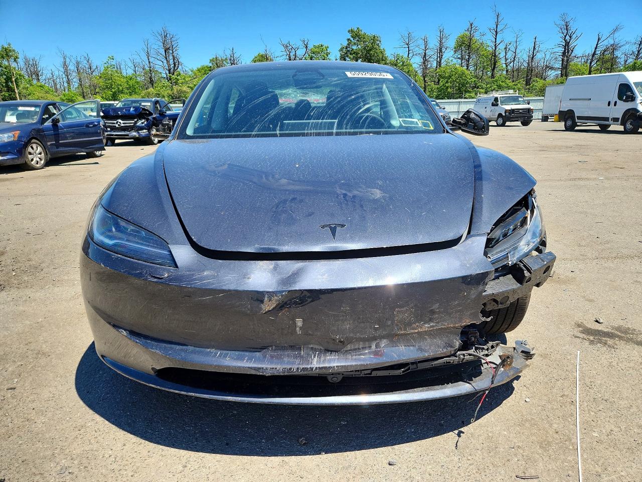 2025 Tesla Model 3 Gray vin: 5YJ3E1EA3SF134530