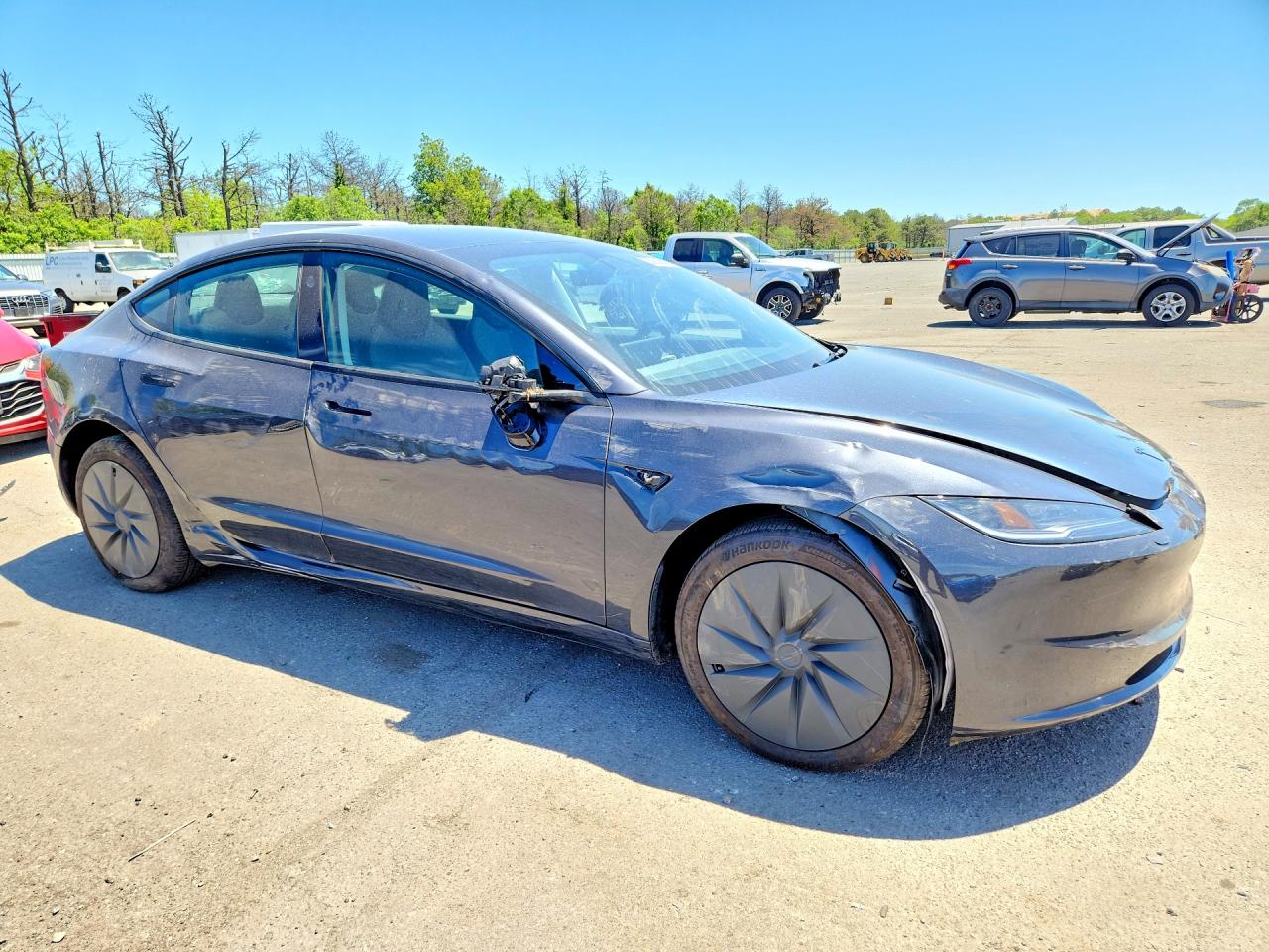 2025 Tesla Model 3 Gray vin: 5YJ3E1EA3SF134530