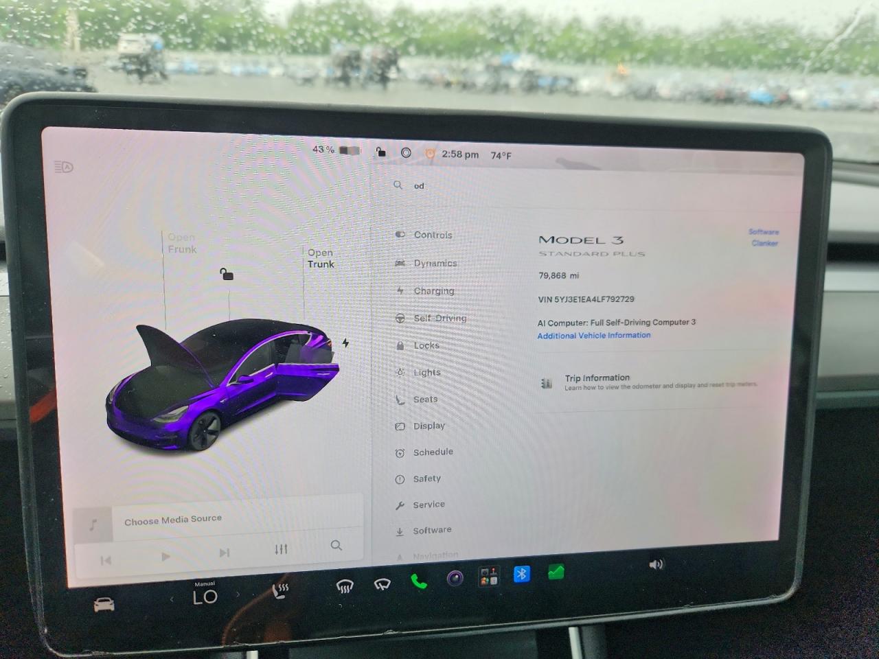 2020 Tesla Model 3 White vin: 5YJ3E1EA4LF792729