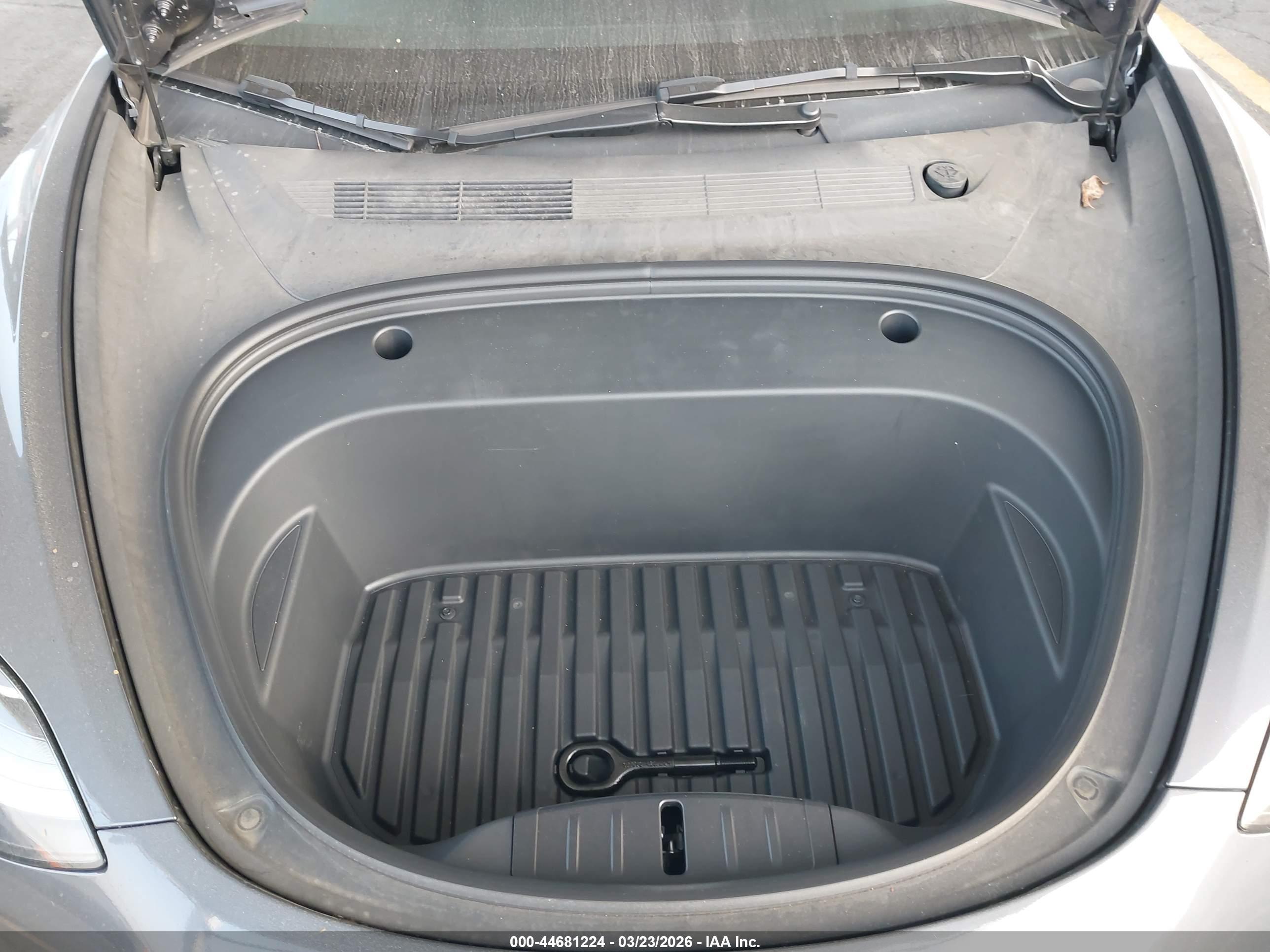 2023 Tesla Model 3 Rear-wheel Drive Серый vin: 5YJ3E1EA4PF707538