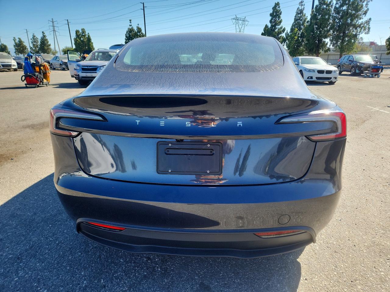 2025 Tesla Model 3 Charcoal vin: 5YJ3E1EA5SF004152
